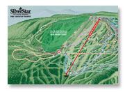 Silver Star Summer trails map