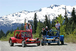 Whistler Backcountry Touring on Barely Legal Hotrods!