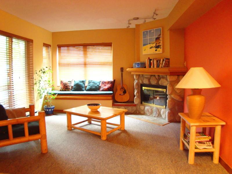  Whistler Lake Placid Lodge cozy and comfy living room
