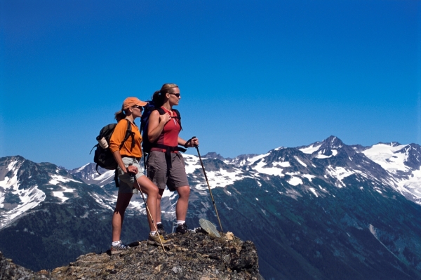 Whistler weather in the summer is perfect for hiking!